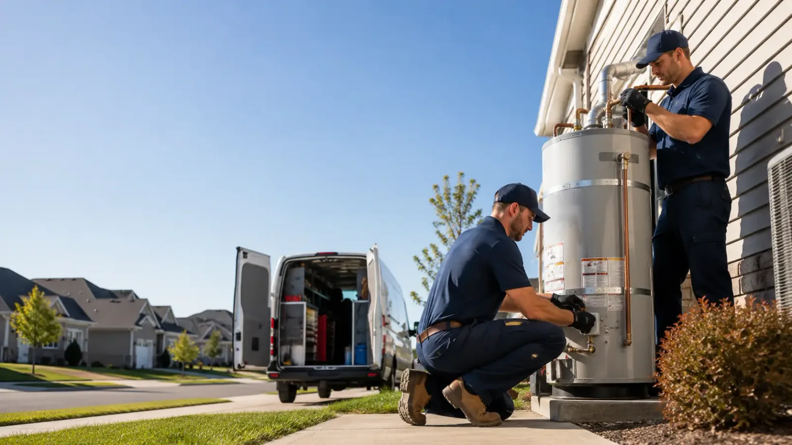Water Heater Installation in Little Falls, MN
